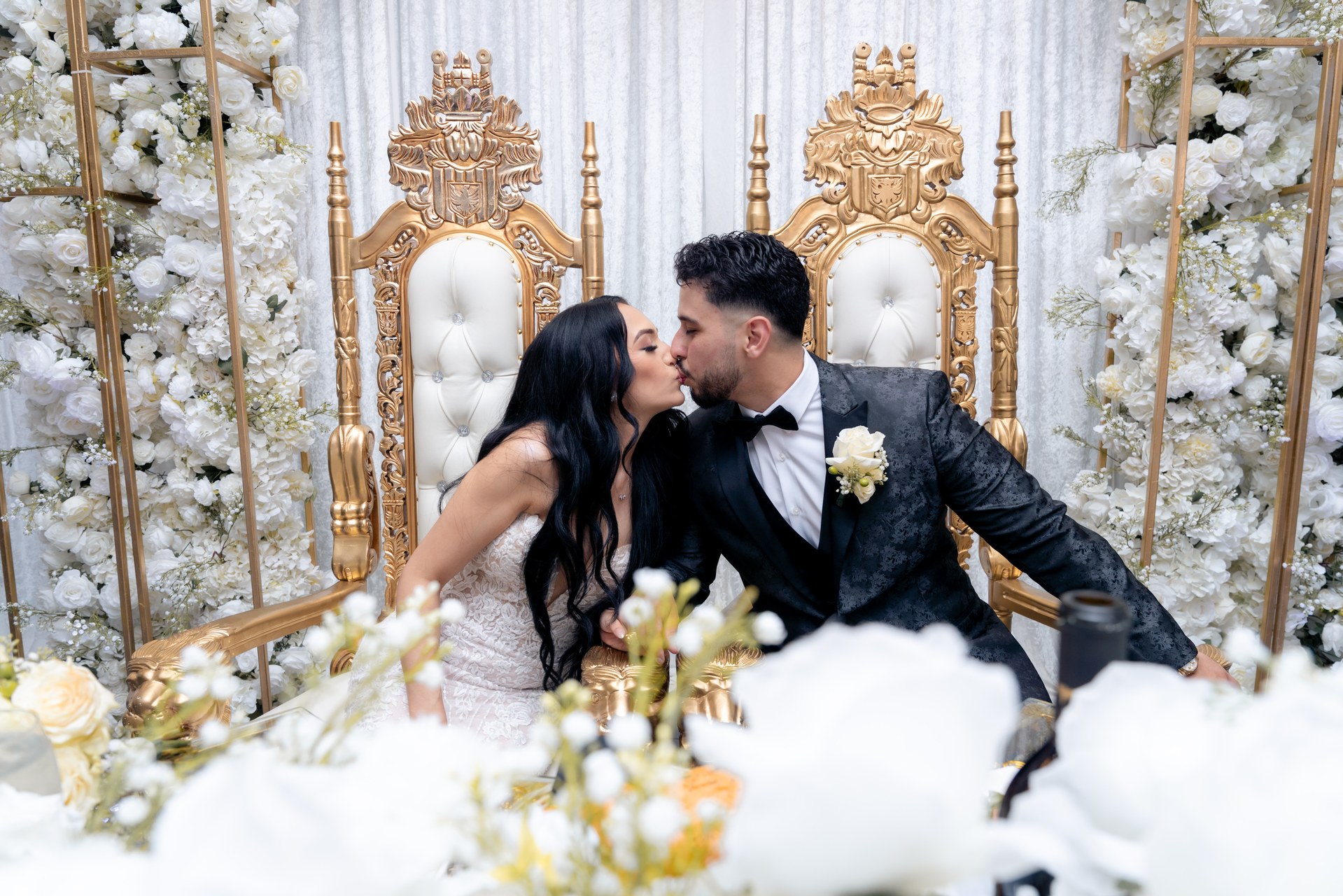 Outdoor wedding ceremony